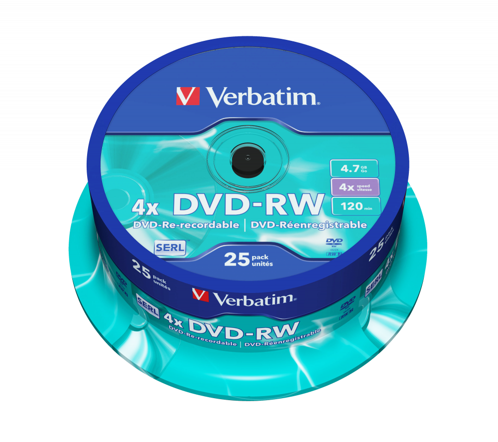 DVD-RW matzilver