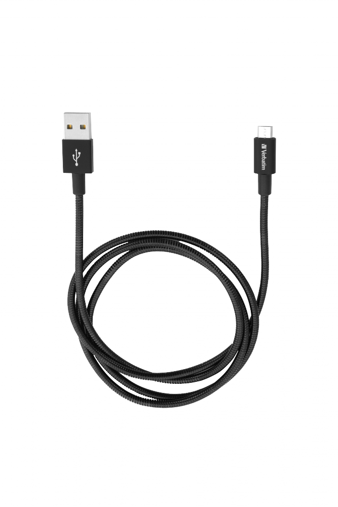Micro-USB kabel Synchronisatie- & oplaadkabel 100 cm zwart