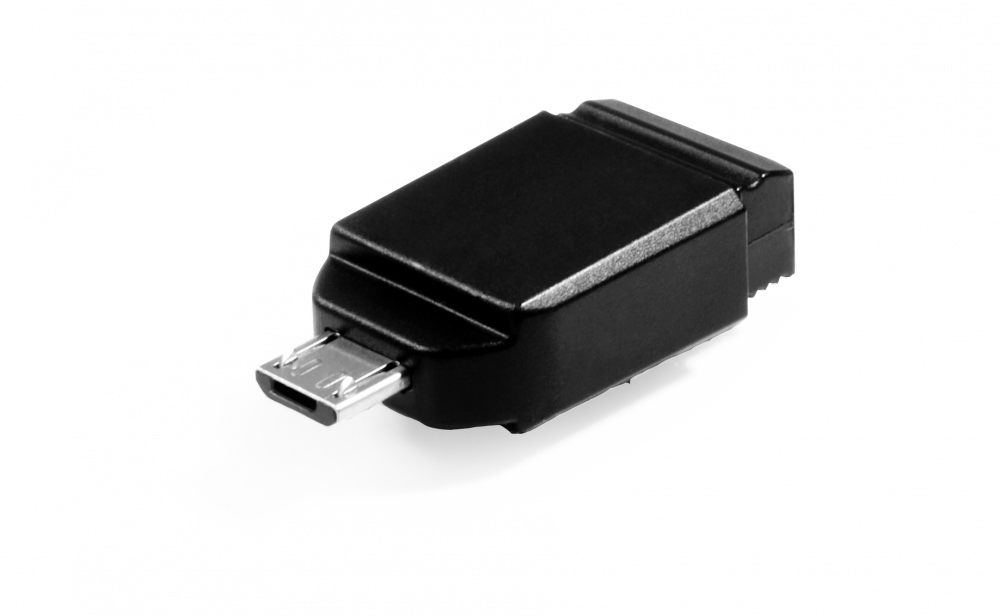 16 GB NANO USB-station met micro USB-adapter