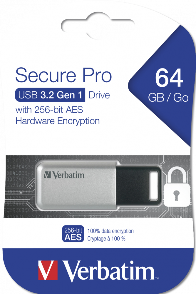 Secure Pro USB Drive USB 3.2 Gen 1 - 64 GB