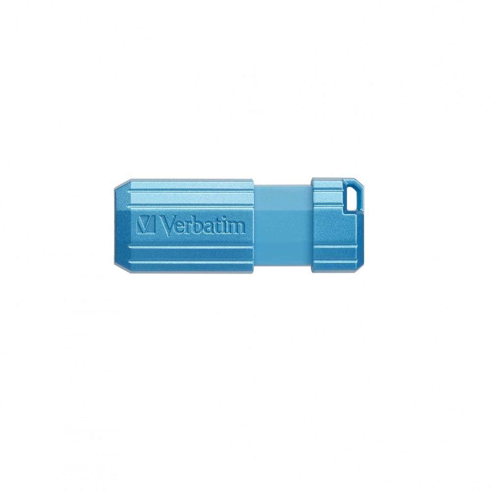 PinStripe USB Drive 128 GB Caribbean Blue