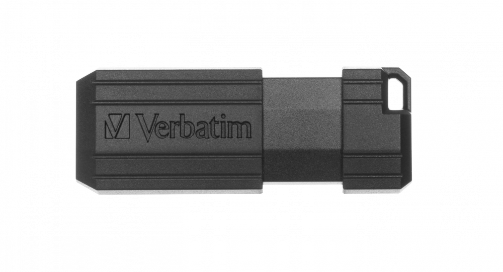 PinStripe USB Drive 128 GB zwart