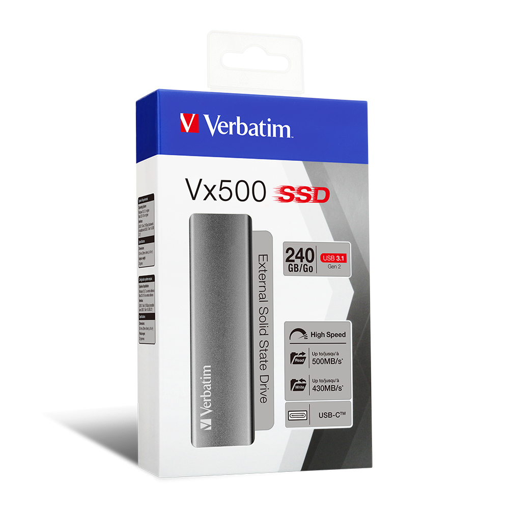 Vx500 externe SSD USB 3.2 Gen 2 240 GB