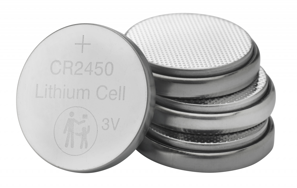 CR2450 3V lithiumbatterij (4-pack)