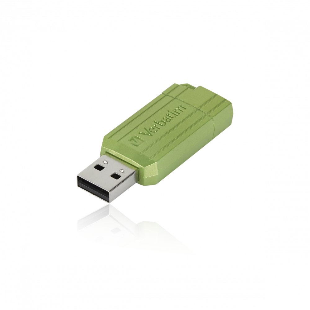 PinStripe USB Drive 128 GB Eucalyptus Green