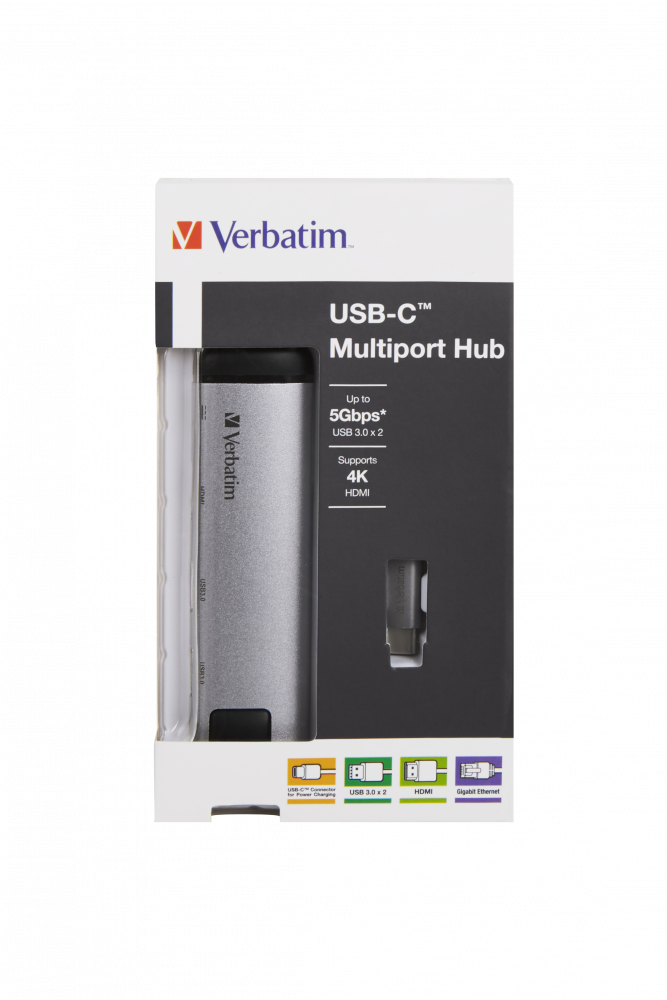 USB-C™-multipoort-hub USB 3.0 | HDMI | Gigabit-ethernet
