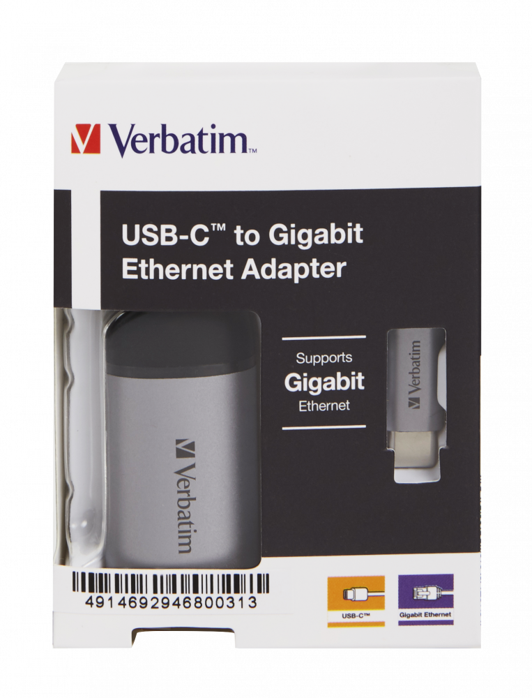 USB-C™ naar Gigabit-ethernetadapter